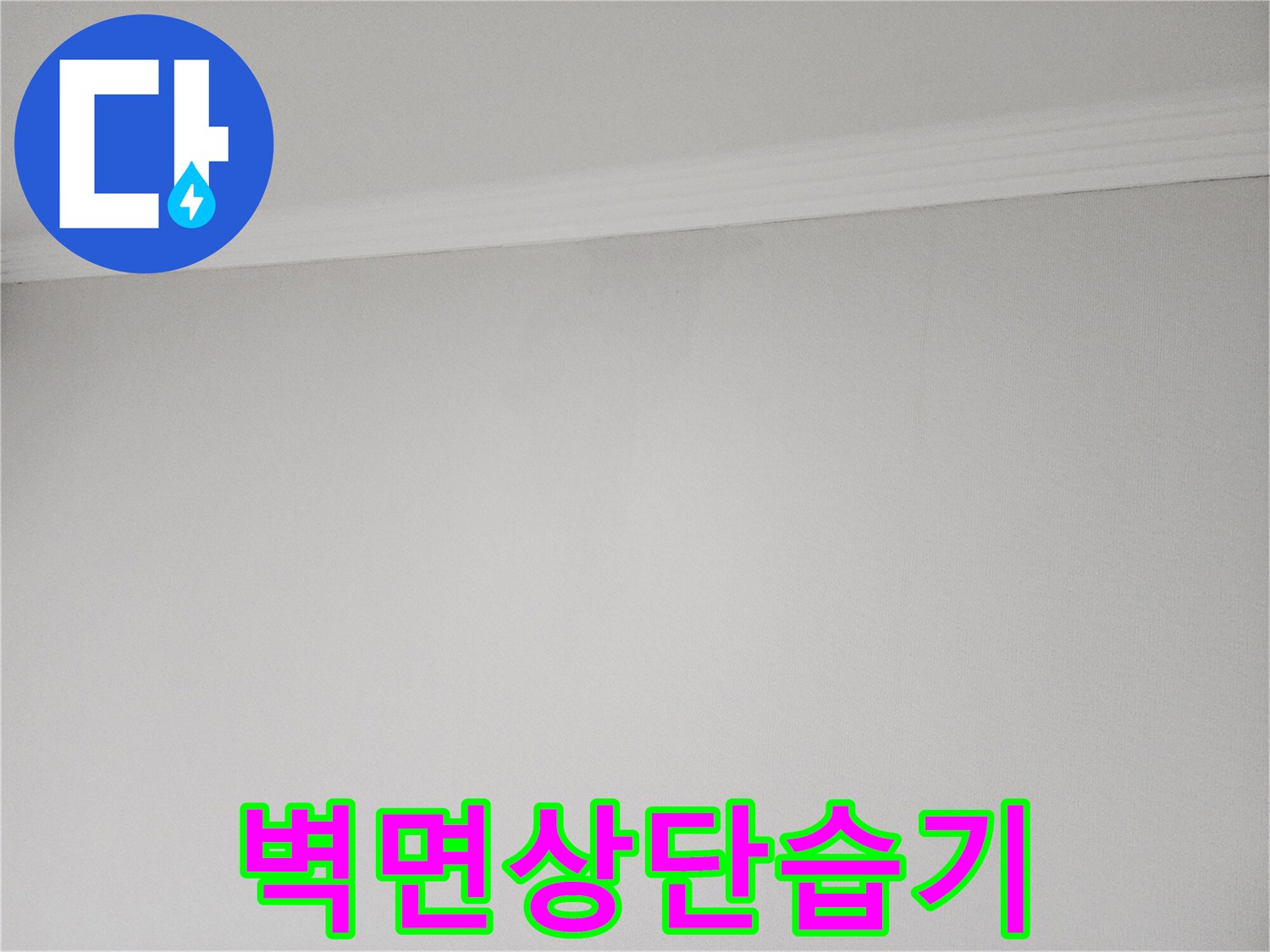 아랫집-방-천장-벽면의-누수-흔적-확인