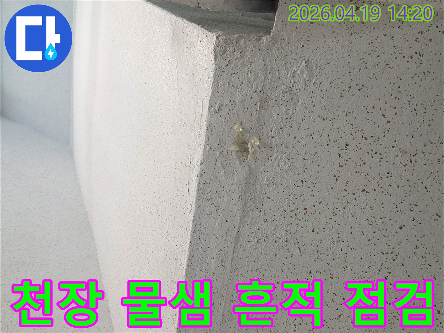 아파트-천장-물샘-발견-누수-탐지-전-상황-파악