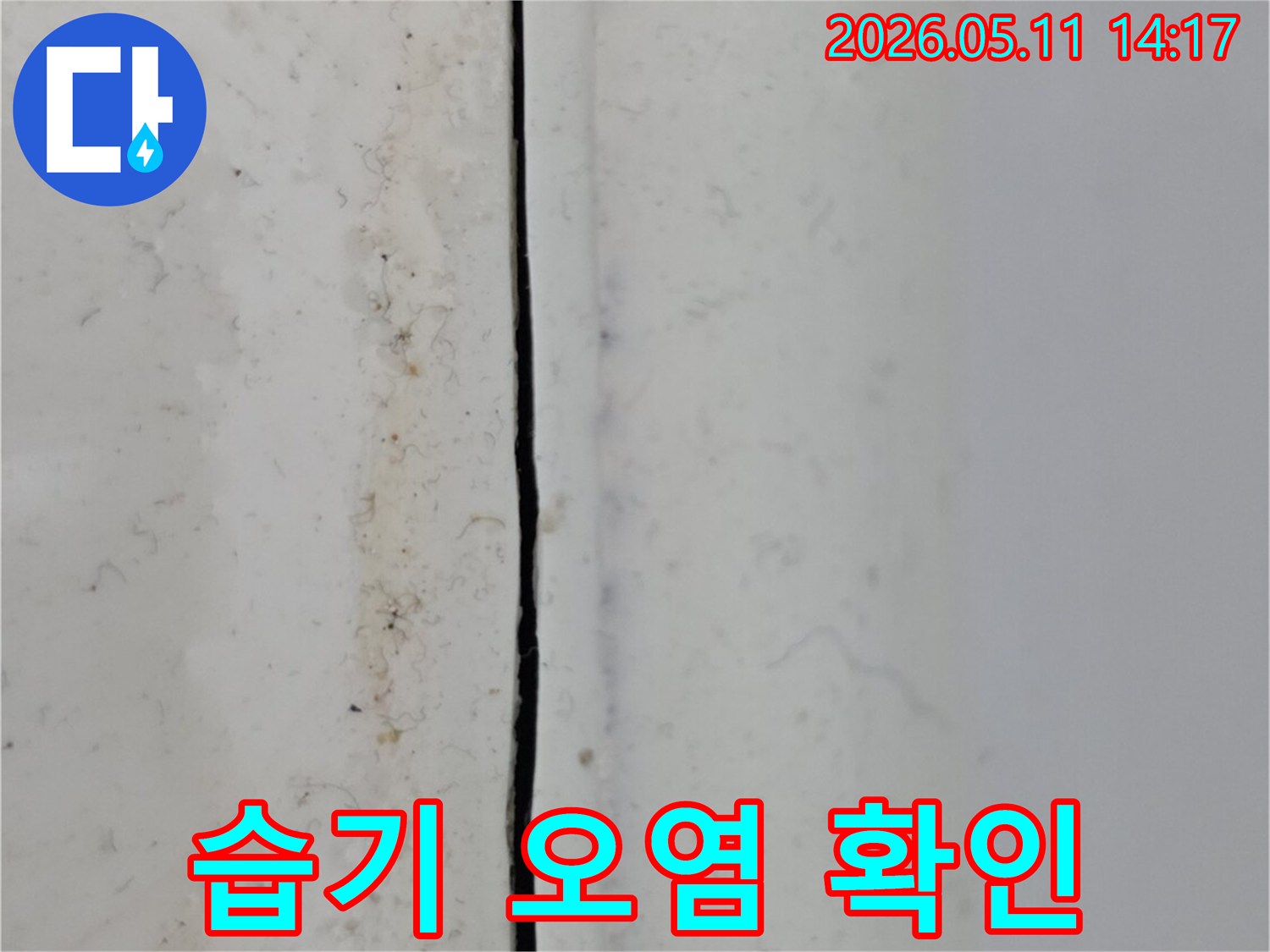 물-침투로-인한-변색-및-오염-현장-사진