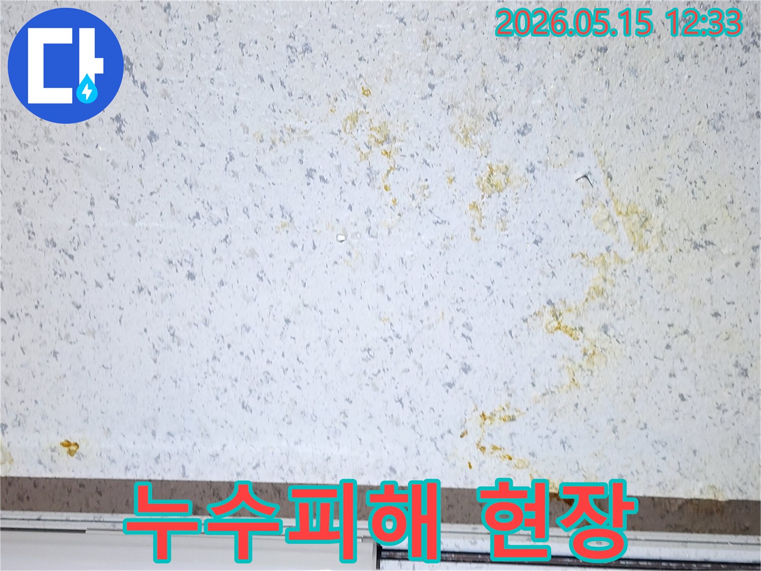 천장에-발생한-누수-얼룩-누수-피해-현장-복구-및-보상-상담-필요