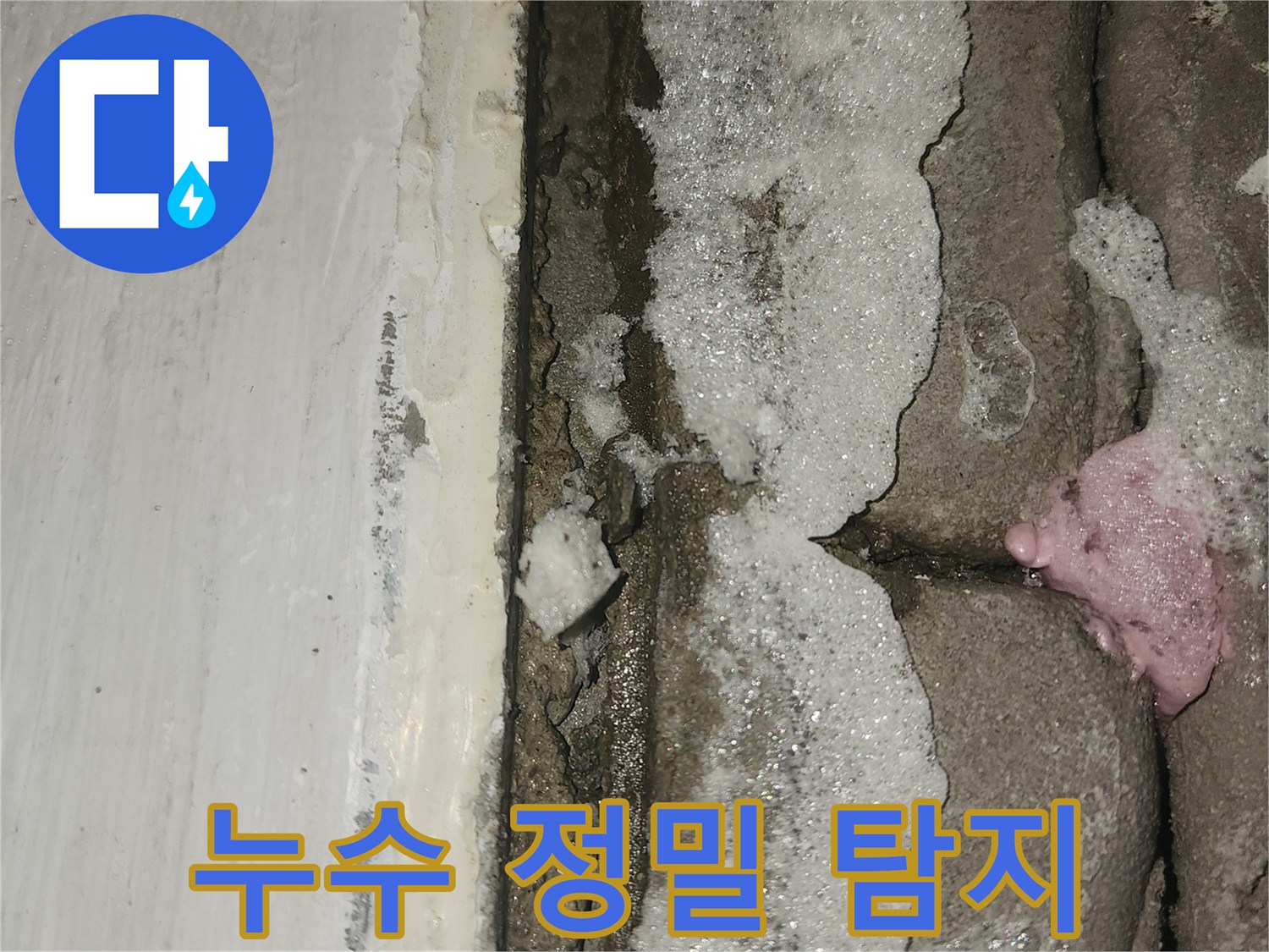 세탁실-문틈-주변에서-발견된-물고임-현상에-대한-정밀-탐지-시작