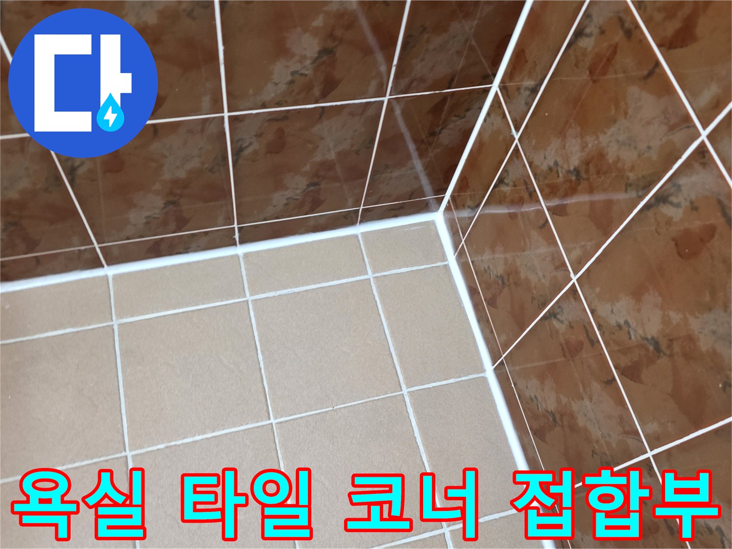 욕실 벽면과 바닥-만나는 지점-점검