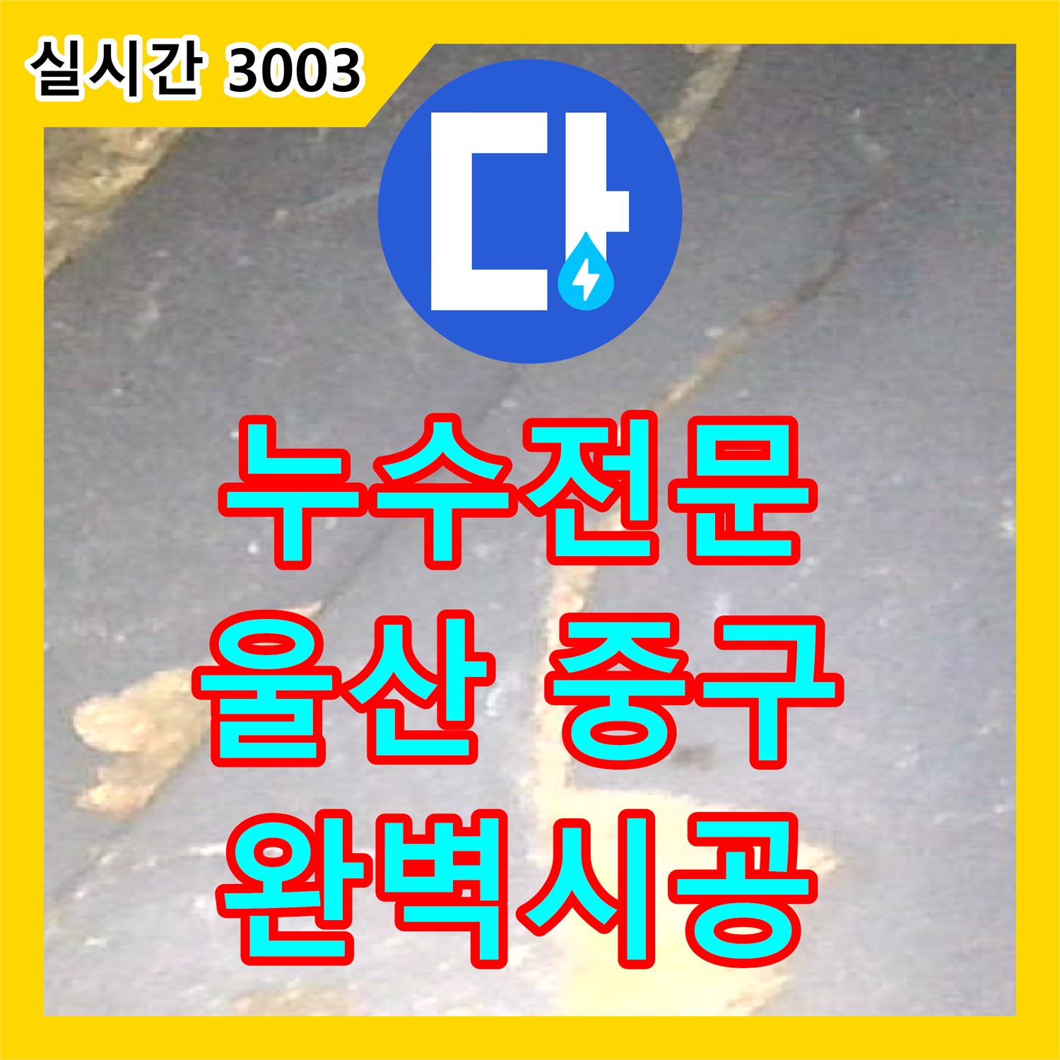 누수탐지전문업체가 울산 중구 학성동에서 발생한 욕실 누수 문제를 어떻게 정밀하게 탐지하고 보수했는지