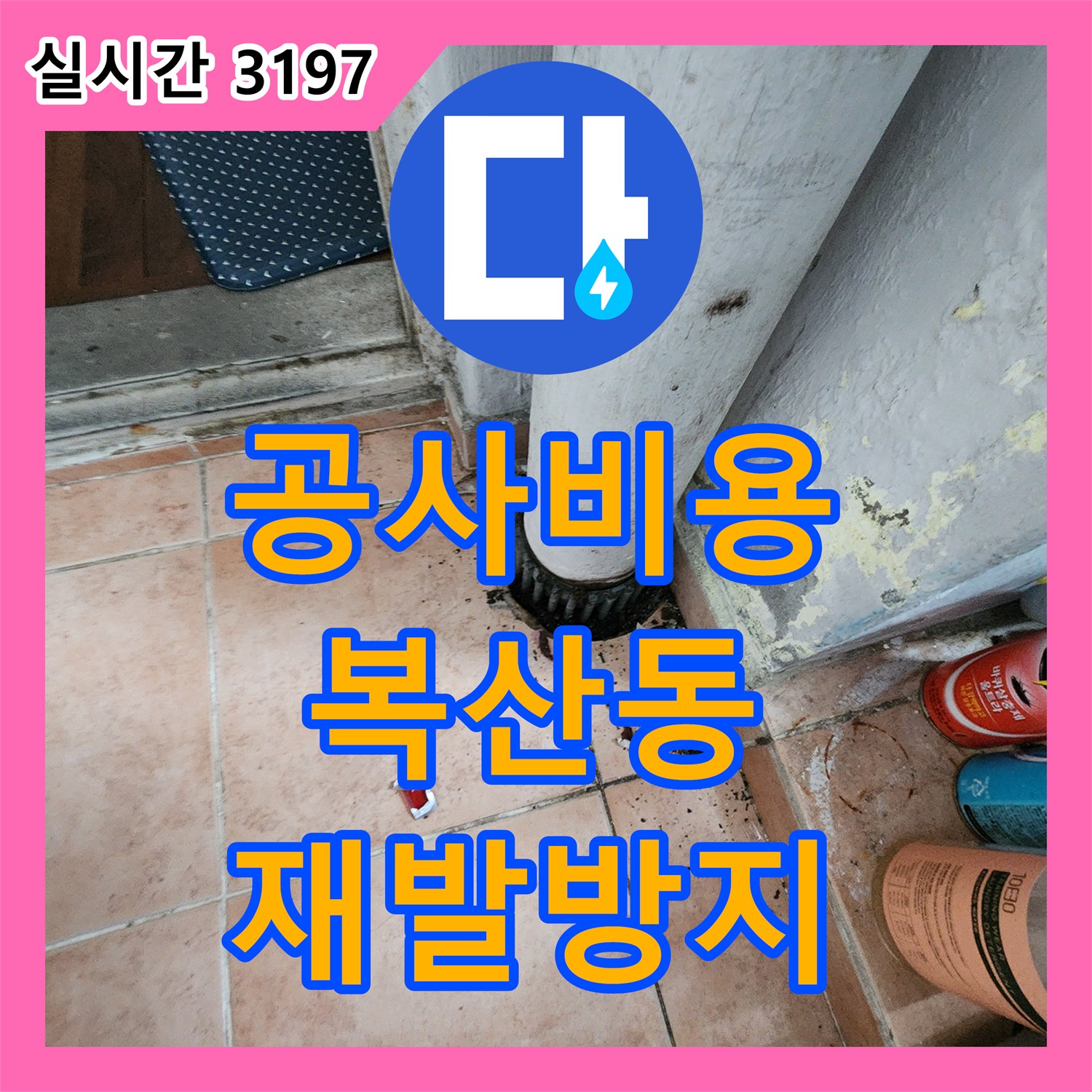 누수공사비용, 보이지 않는 곳의 누수, 전문 장비로 찾아내는 비결 울산 복산동