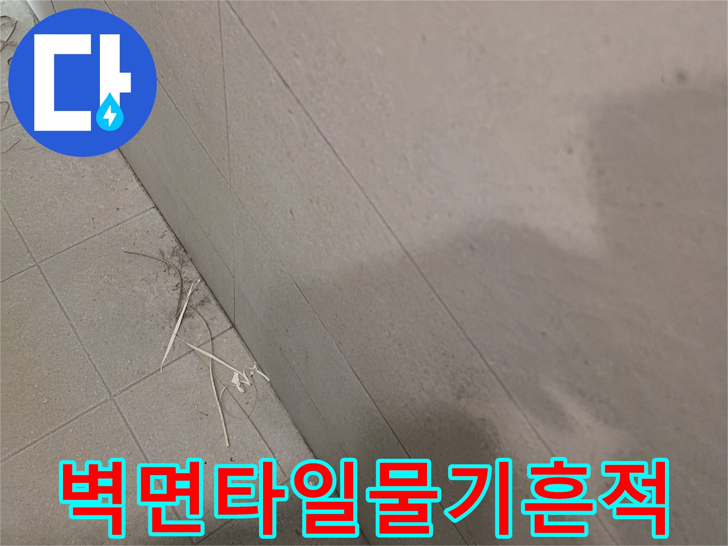 축축하게-젖어있는-화장실-타일-벽면-상태