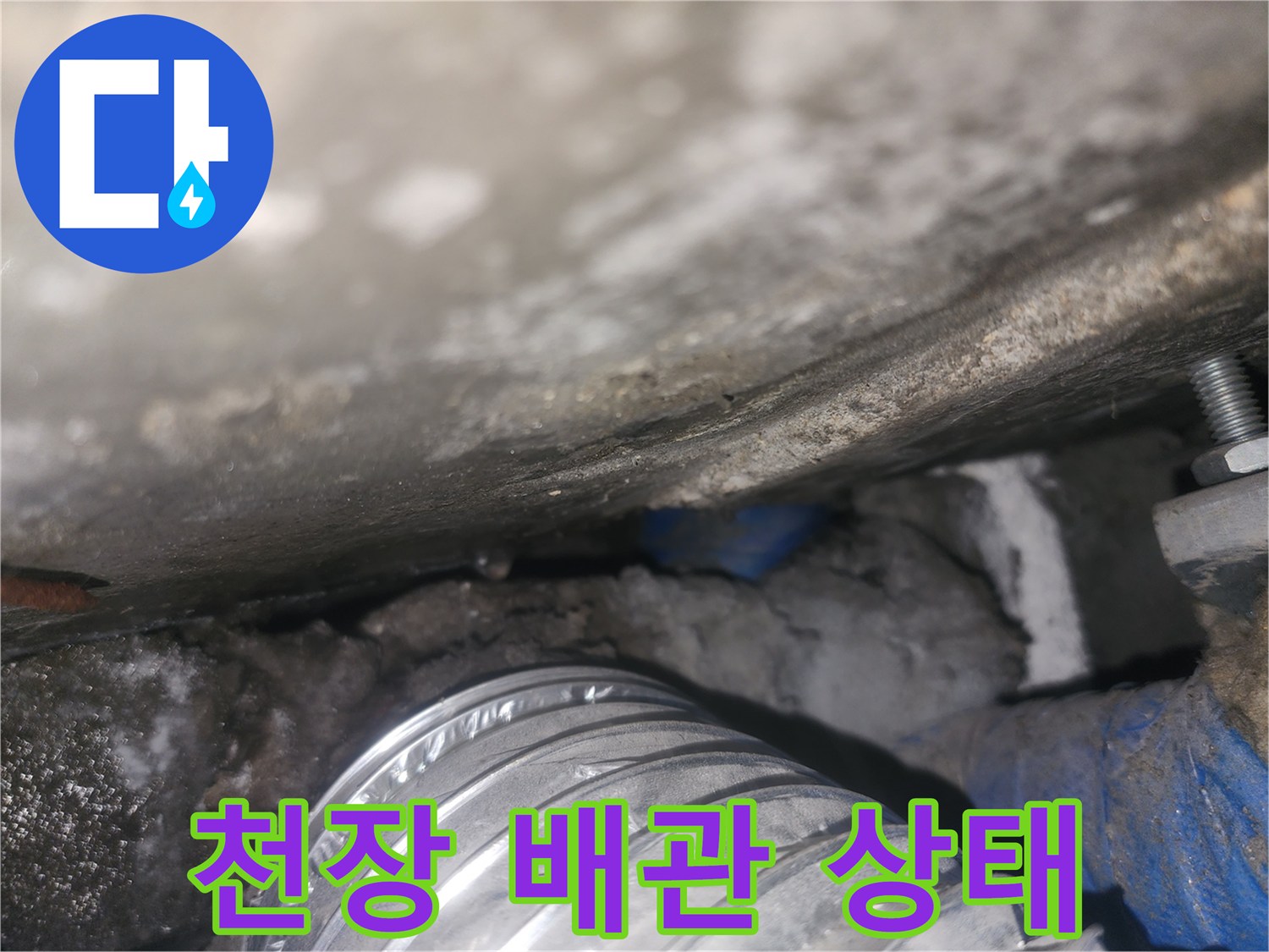 화장실-천장-내부-배관-상태-확인