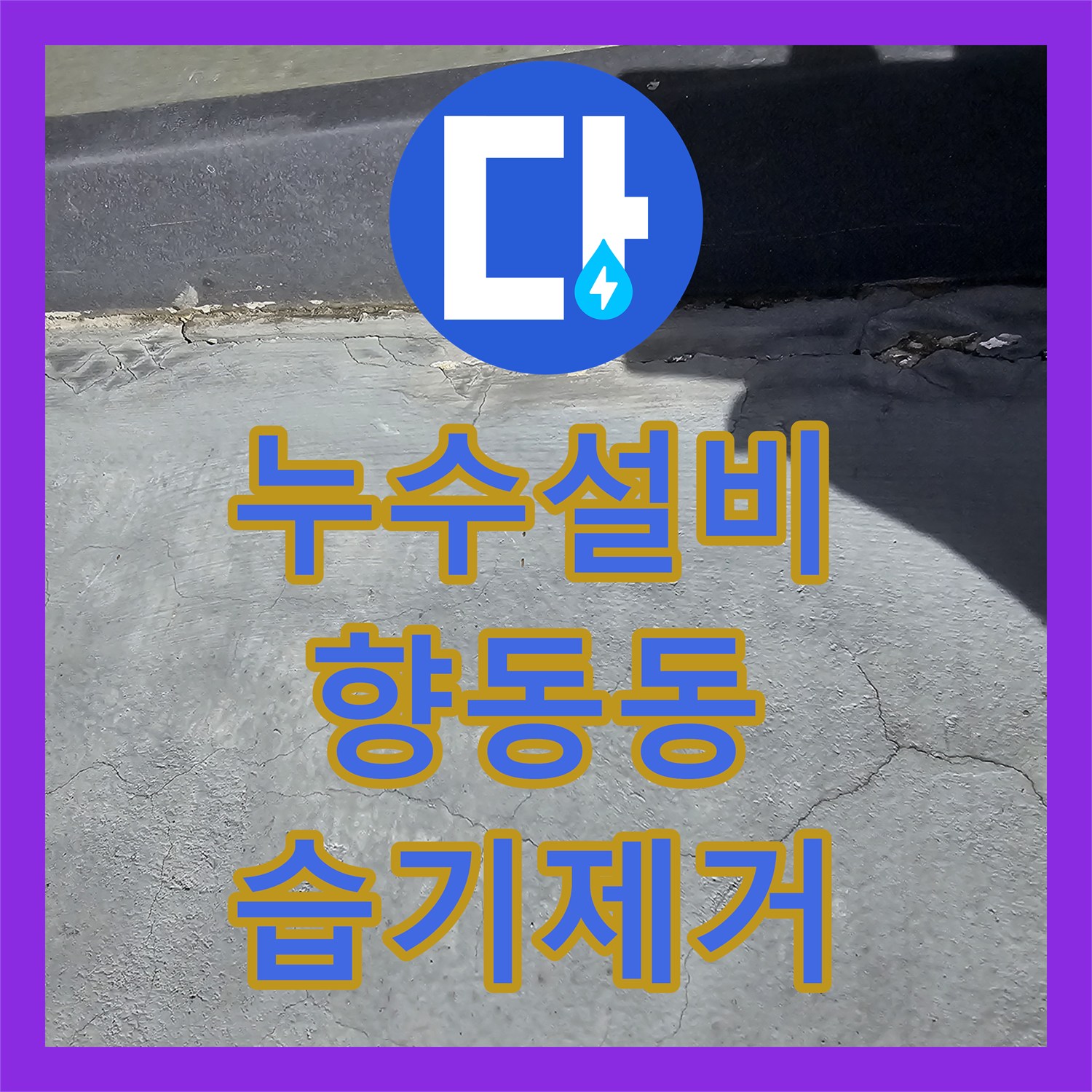 누수설비 상가주택 4층 테라스 방수 및 외벽 코킹 작업으로 습기 제거 고양시 덕양구 향동동